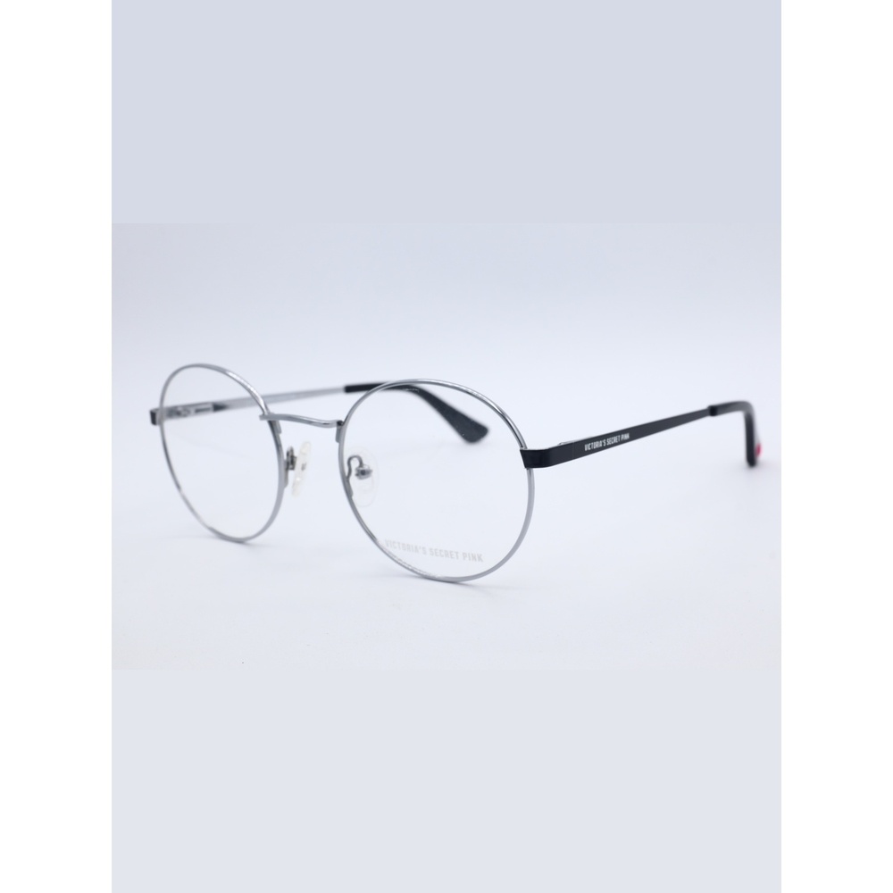 Victoria's Secret PK5011 016 Silver Round Metal Eyeglasses Frame 50-20-140